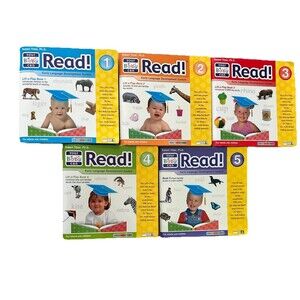 5 Your Baby Can Read Books by Robert Titzer Early Language Development System
